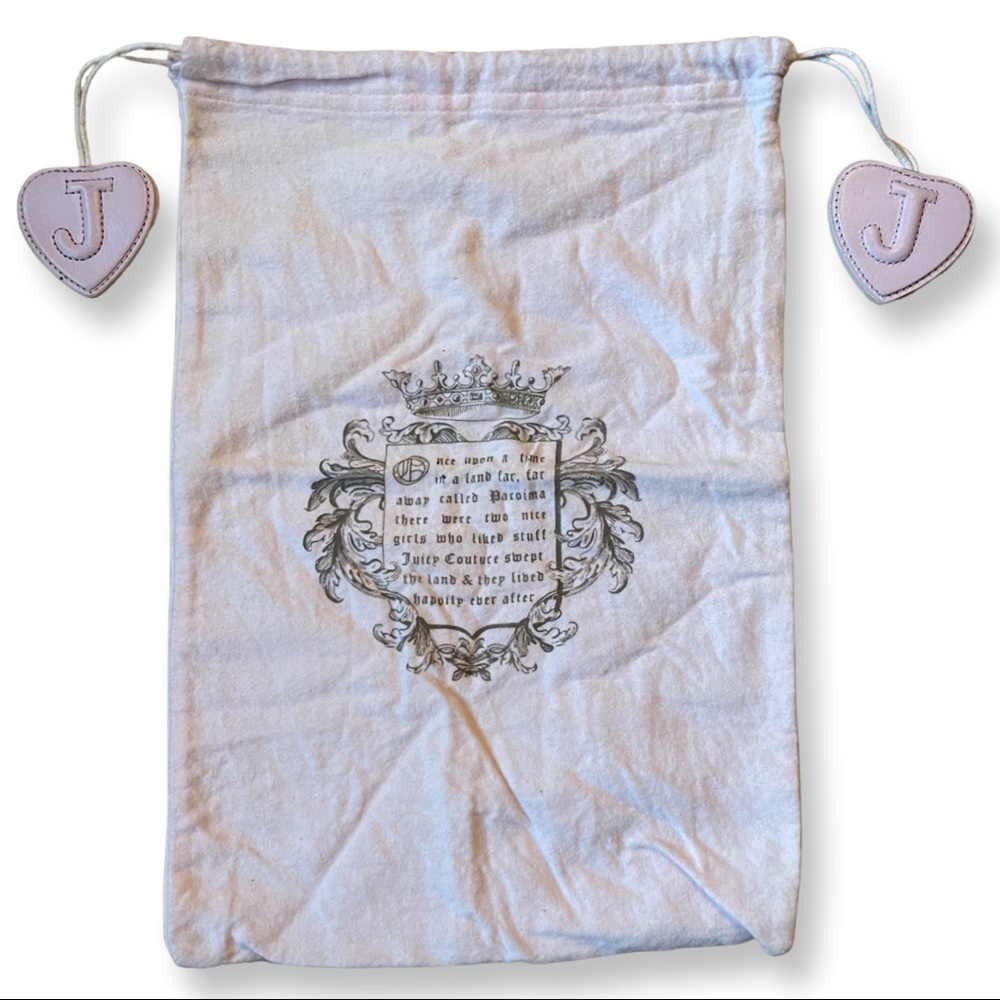 Juicy Couture Dust Bag for Shoes Vintage Y2K